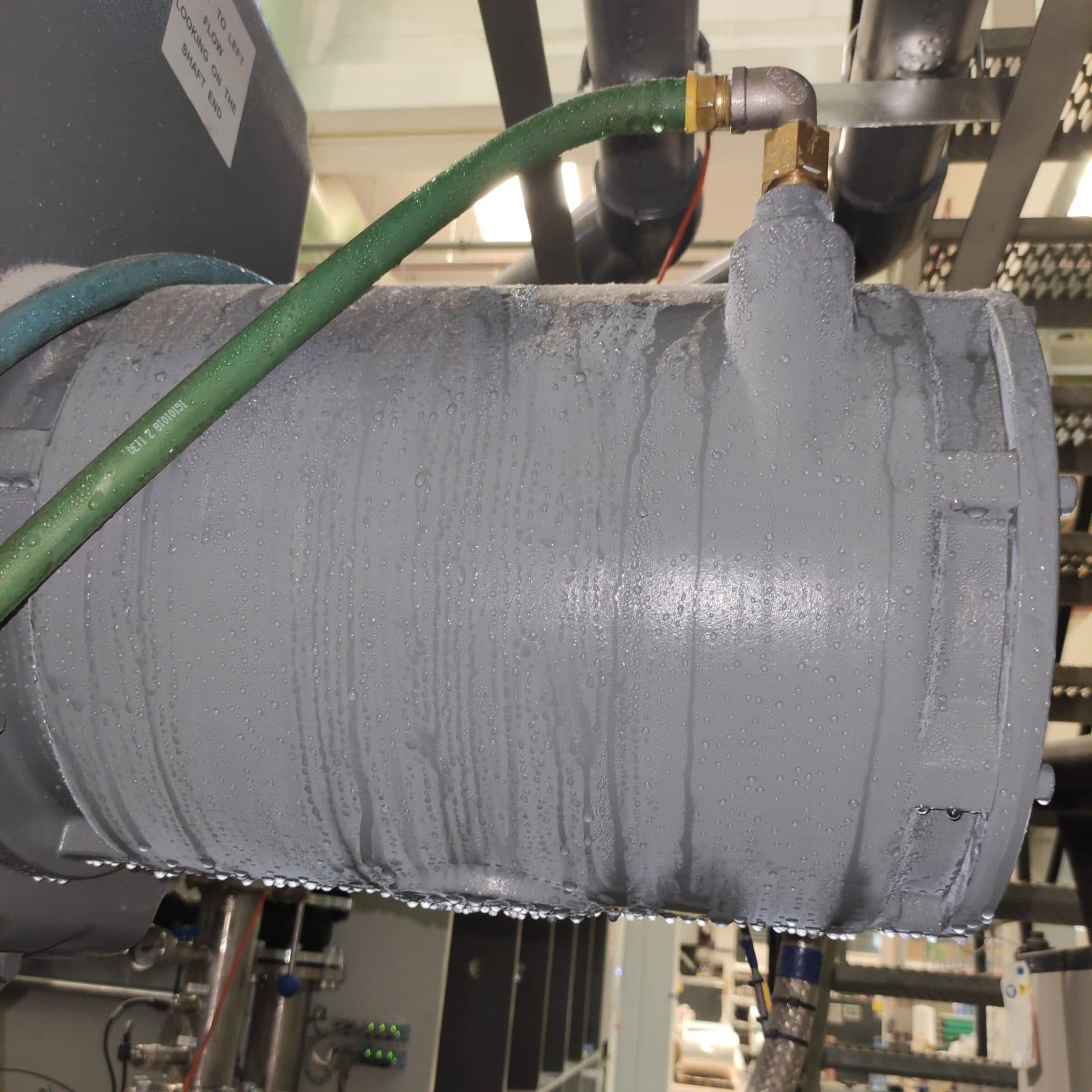 condensation of motor