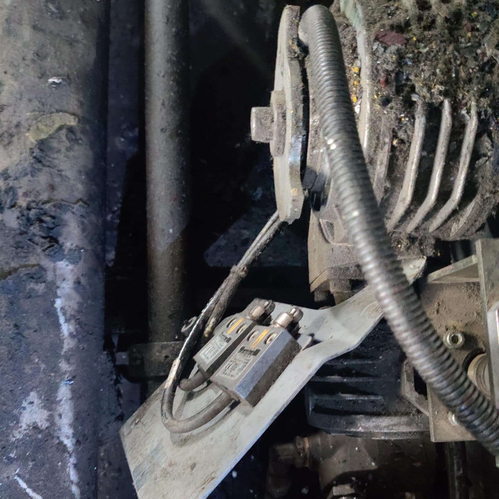 Limit switches disconnected