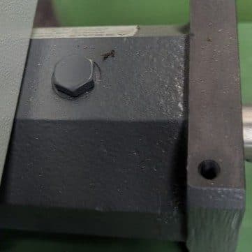 Oil plug inside gearbox