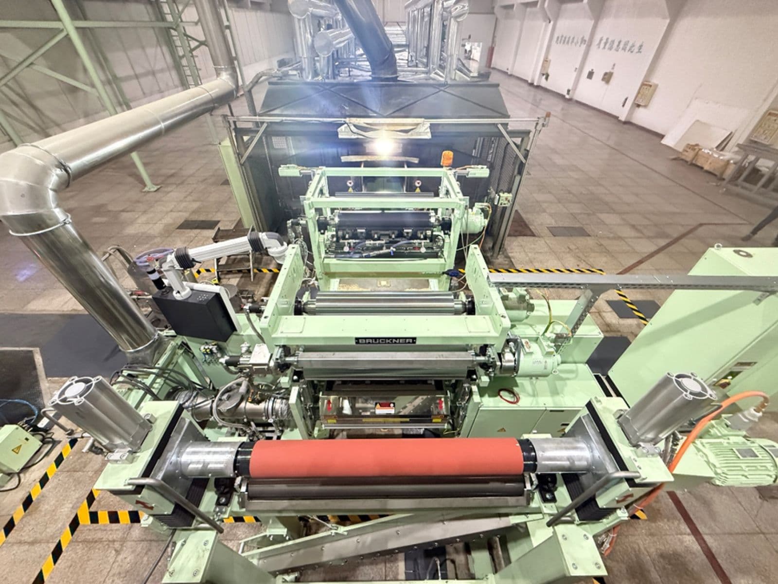 Roller replacement Extrusion line 7