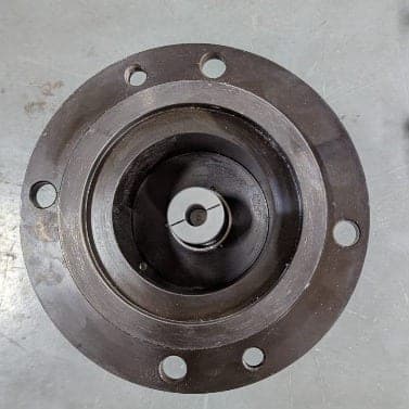 Photo from the mission report "Brückner extruder regulation troubleshooting and encoder replacement", 4 of 6